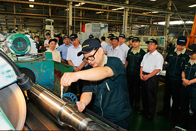 大工匠孙佑军工作照