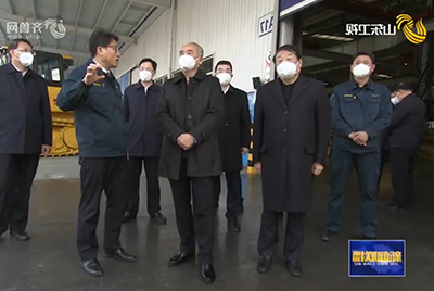 省委书记林武来到杏彩电竞
进行调研